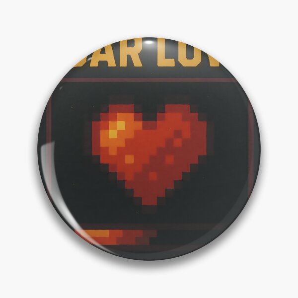 Item preview, Retro Pixel Art: Heart Bar Low designed and sold by bapupa.