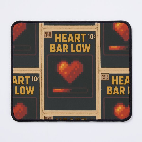 Item preview, Retro Pixel Art: Heart Bar Low designed and sold by bapupa.