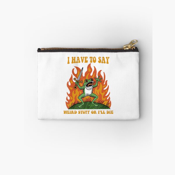 Item preview, I Have To Say Weird Stuff Or I Will Die Retro designed and sold by JuliusaMenzelo.
