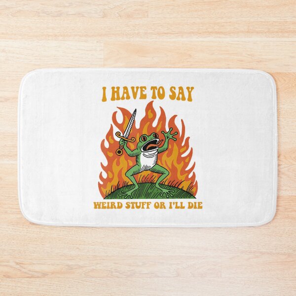 Item preview, I Have To Say Weird Stuff Or I Will Die Retro designed and sold by JuliusaMenzelo.