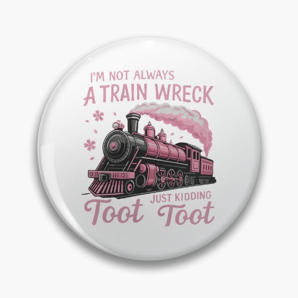 Item preview, Funny Train Wreck Toot Toot Design designed and sold by Drip Haus.
