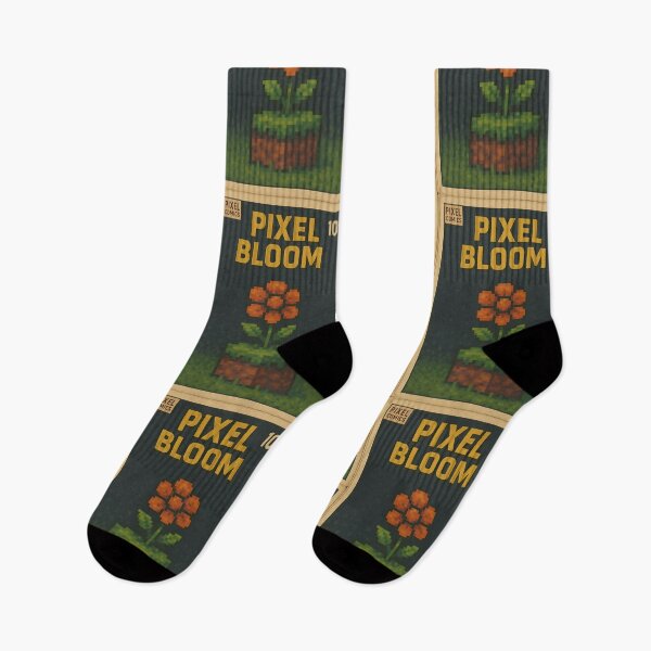 Item preview, Retro Pixel Art: Pixel Bloom designed and sold by bapupa.