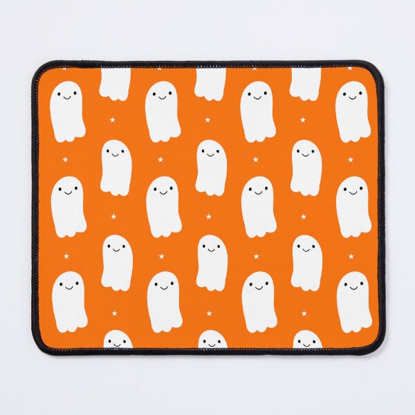 Item preview, Halloween cute smiling happy white ghosts with stars designed and sold by Nicola-Rowe.