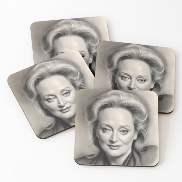 Item preview, Meryl Streep designed and sold by WorldofCharcoal.