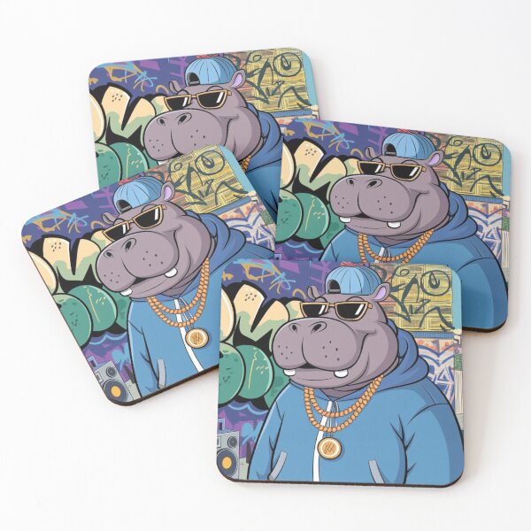 Item preview, Street Hippo Vibes designed and sold by NeatThingLover.