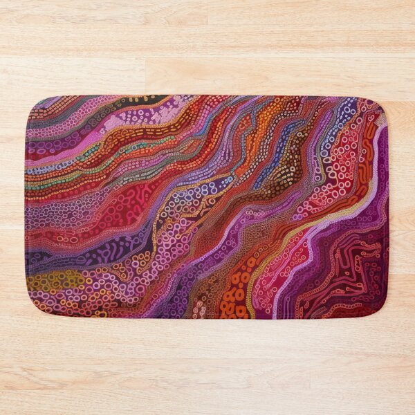 Item preview, Aboriginal Inspired Dot Art - Lava and Magma Flows designed and sold by GrinGalore.
