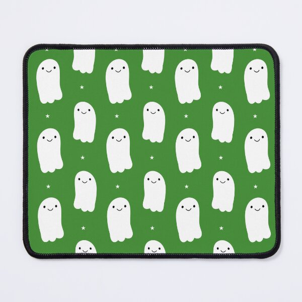 Item preview, Halloween cute smiling happy white ghosts with stars designed and sold by Nicola-Rowe.