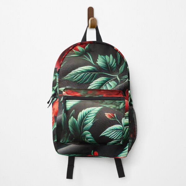 Item preview, Scarlet Roses on Black Satin – Nocturnal Floral Elegance designed and sold by Tommandjerry.