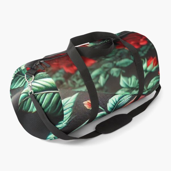 Item preview, Scarlet Roses on Black Satin – Nocturnal Floral Elegance designed and sold by Tommandjerry.