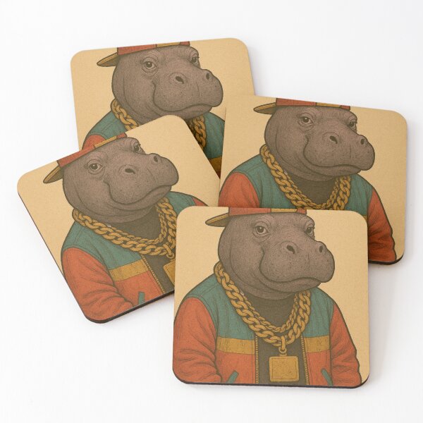 Item preview, Hippo Streetwear Icon designed and sold by NeatThingLover.