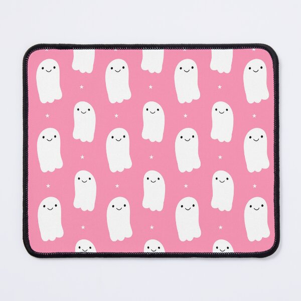 Item preview, Halloween cute smiling happy white ghosts with stars designed and sold by Nicola-Rowe.