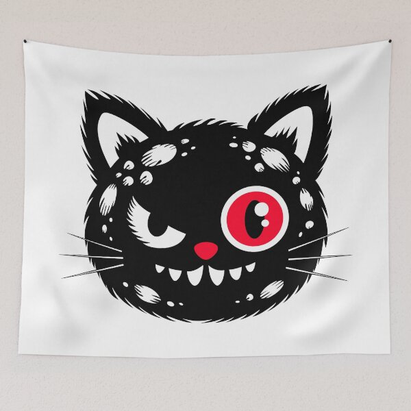 Item preview, Cheeky cat face designed and sold by QuanntixArt.