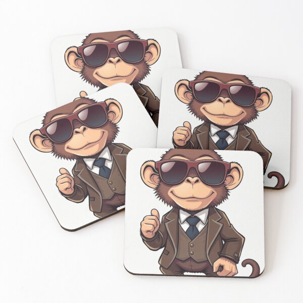 Item preview, monkey designed and sold by vinniespeer.