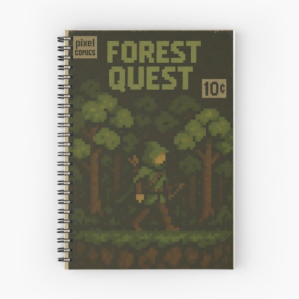 Item preview, Retro Fantasy: Forest Quest designed and sold by bapupa.