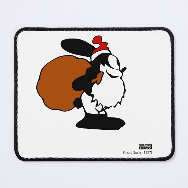 Item preview, Oswald - Santa Claus-wald with Sack (Empty Socks, 1927) - Colorized designed and sold by eetoons1927.