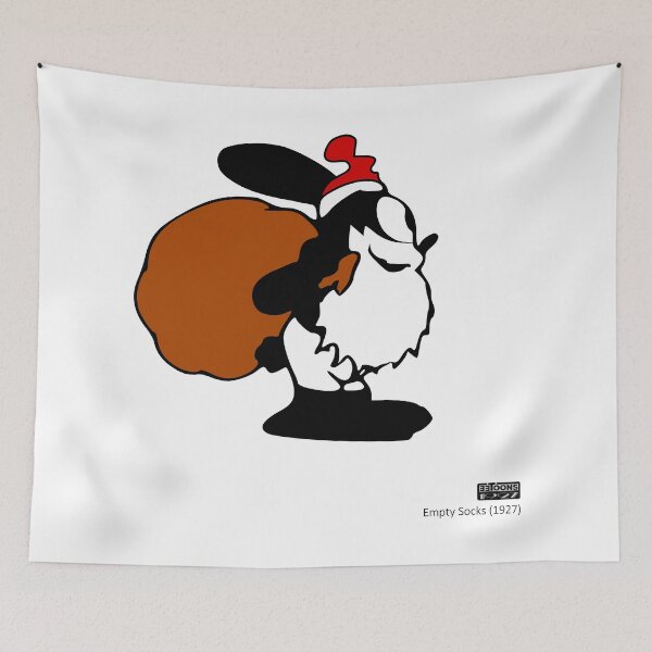 Item preview, Oswald - Santa Claus-wald with Sack (Empty Socks, 1927) - Colorized designed and sold by eetoons1927.