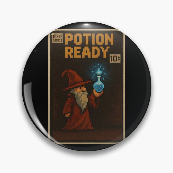 Item preview, Retro Fantasy: Potion Ready designed and sold by bapupa.