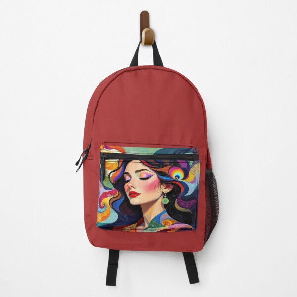 Item preview, Abstract Portrait of a Dreamer – Complicated & Dreamy, where Colors meet Thoughts designed and sold by FotoworldEdel.