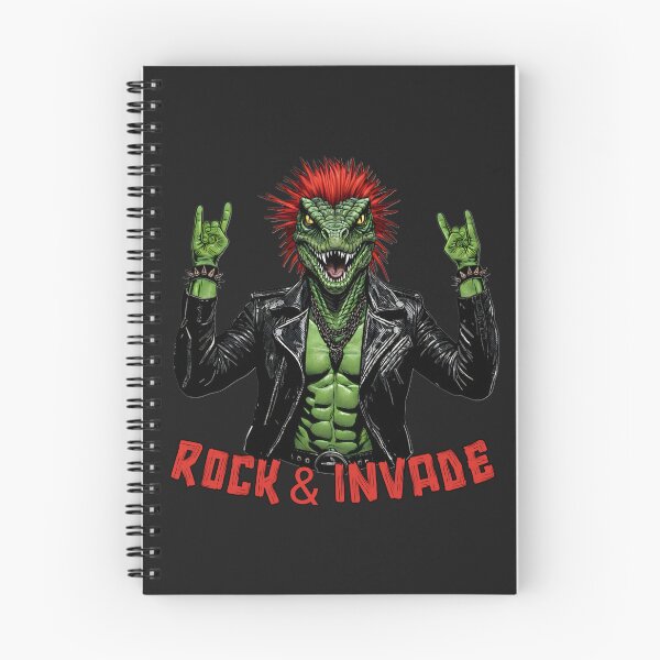 Item preview, Rock & Invade – Punk Reptile designed and sold by SidTastic .
