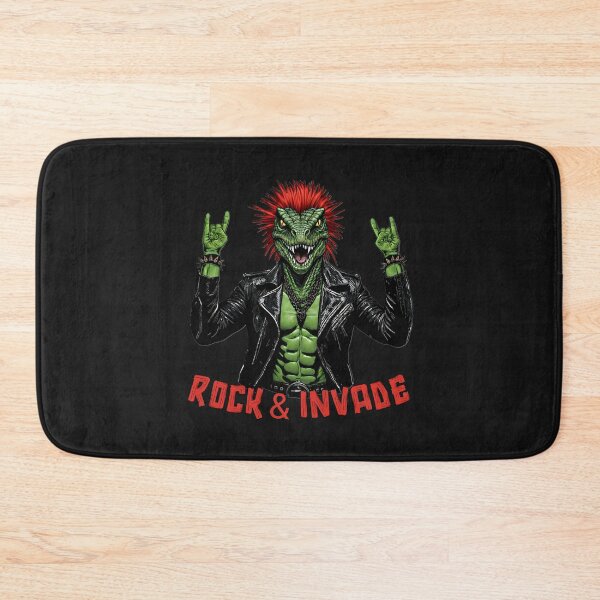 Item preview, Rock & Invade – Punk Reptile designed and sold by SidTastic .