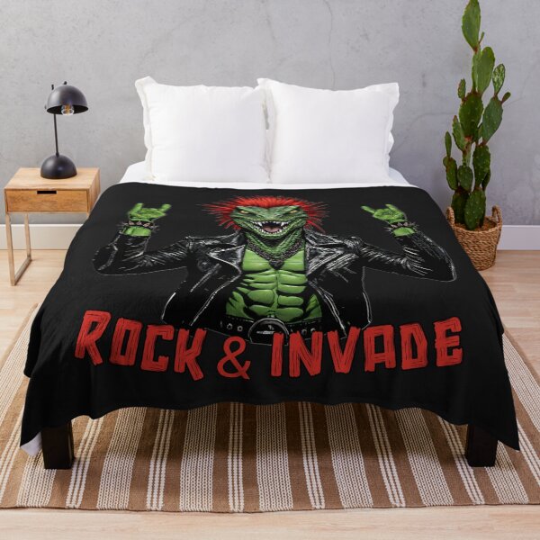 Item preview, Rock & Invade – Punk Reptile designed and sold by SidTastic .