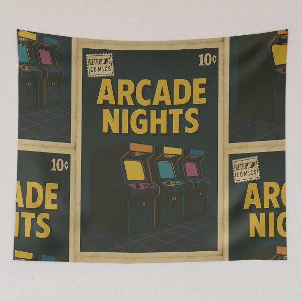 Item preview, Retrocore: Arcade Nights designed and sold by bapupa.