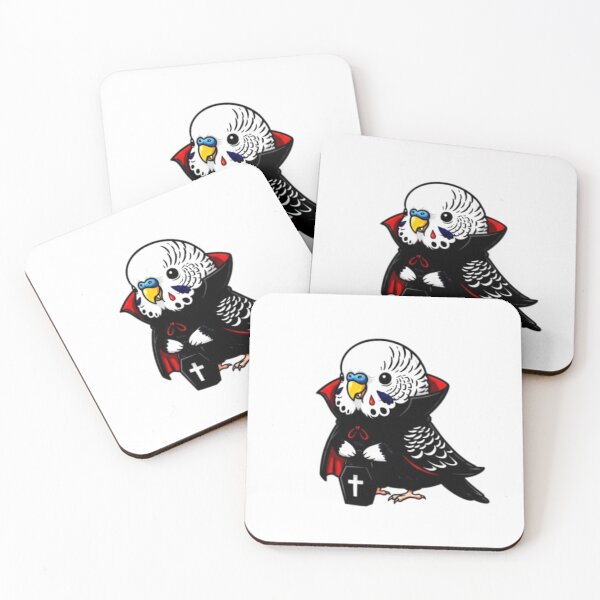 Item preview, Halloween Budgie. Funny Spooky Budgie designed and sold by Obinne.
