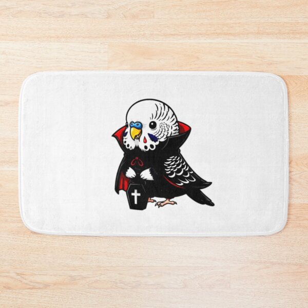 Item preview, Halloween Budgie. Funny Spooky Budgie designed and sold by Obinne.