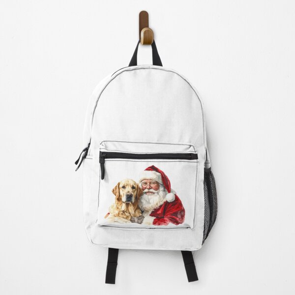 Item preview, Santa Hugging Labrador – Christmas Love Design designed and sold by Litely.
