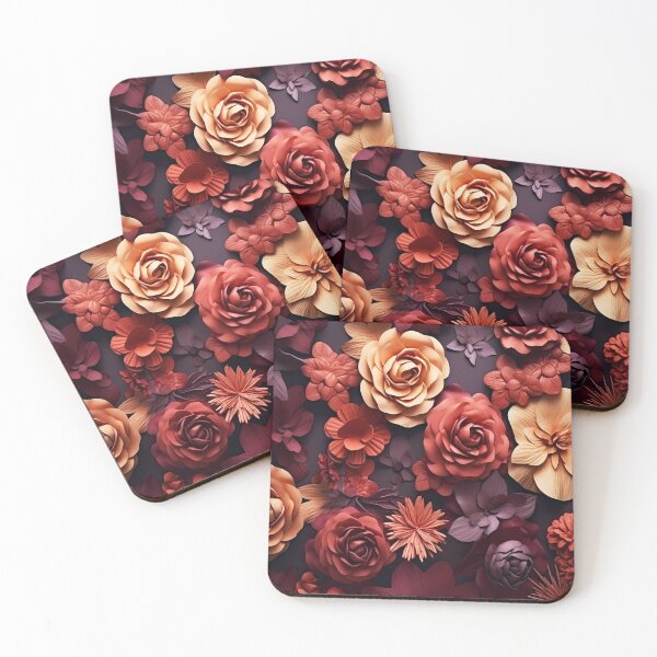 Item preview, Autumn fall leaves and flowers designed and sold by haroulita.