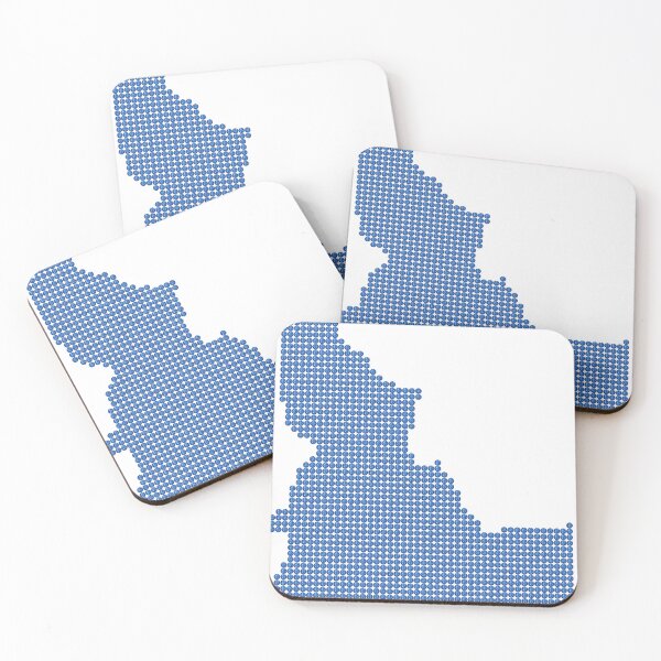 Item preview, Blue Rhinestone Idaho designed and sold by TheIconSmith.