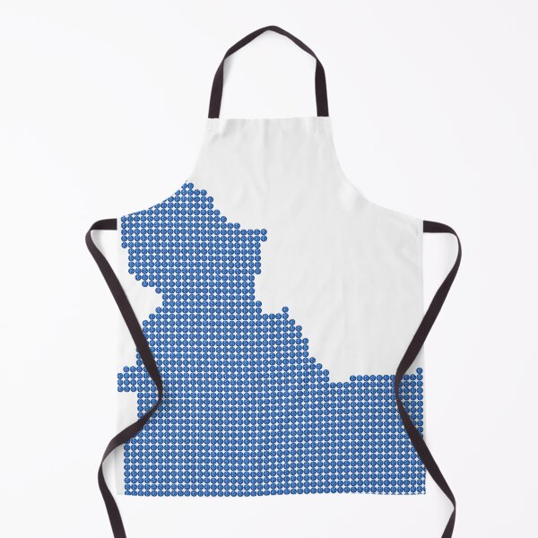 Item preview, Blue Rhinestone Idaho designed and sold by TheIconSmith.