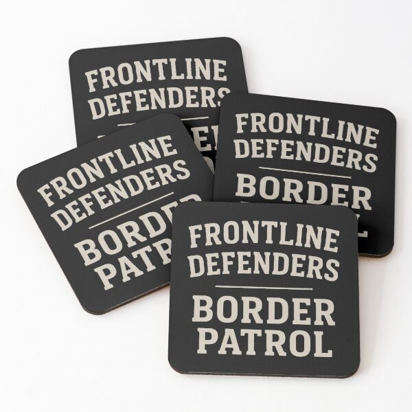 Item preview, Support Frontline Defenders Border Patrol designed and sold by DesignsMjB.