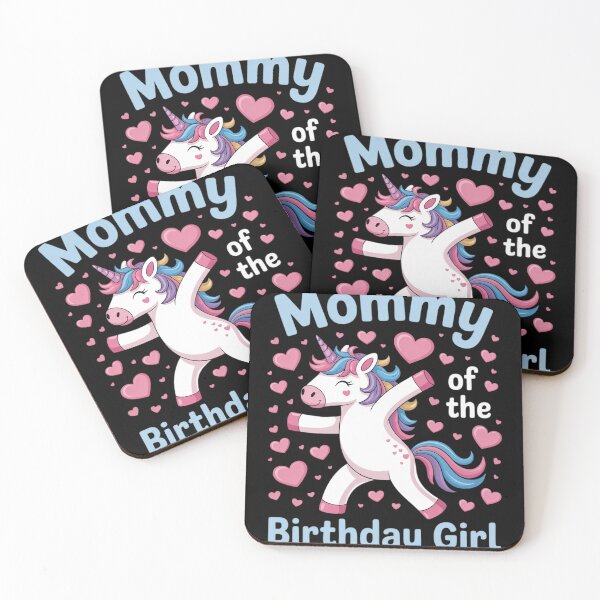Item preview, Mommy of the Birthday Girl Flossing Unicorn Mom Mommy 1 designed and sold by GGrizeldaRivas.