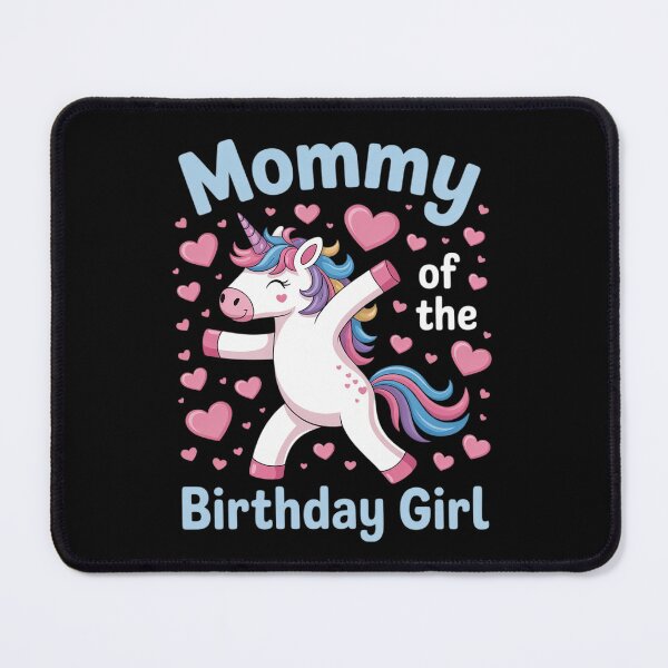 Item preview, Mommy of the Birthday Girl Flossing Unicorn Mom Mommy 1 designed and sold by GGrizeldaRivas.