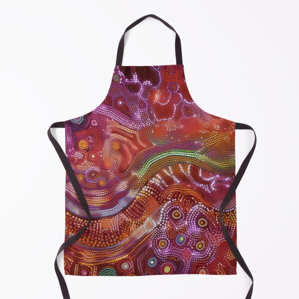 Item preview, Aboriginal Inspired Dot Art - Lava Eternity designed and sold by GrinGalore.