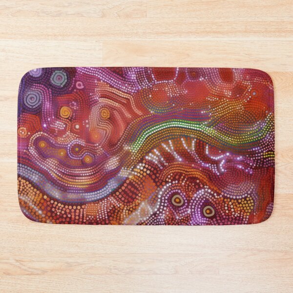 Item preview, Aboriginal Inspired Dot Art - Lava Eternity designed and sold by GrinGalore.