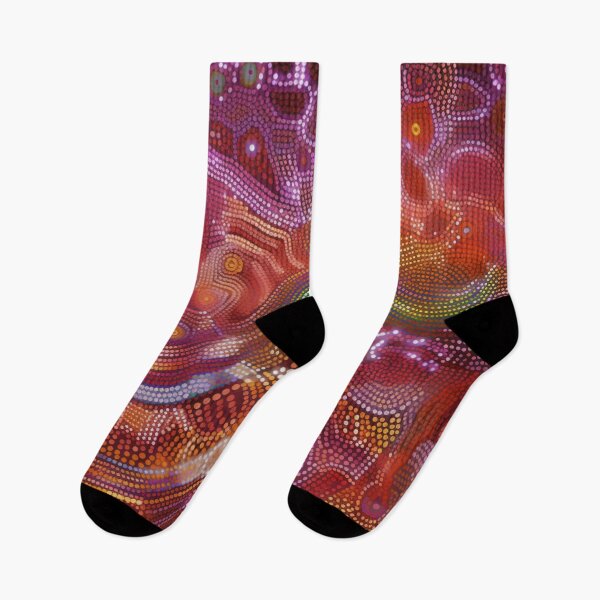 Item preview, Aboriginal Inspired Dot Art - Lava Eternity designed and sold by GrinGalore.
