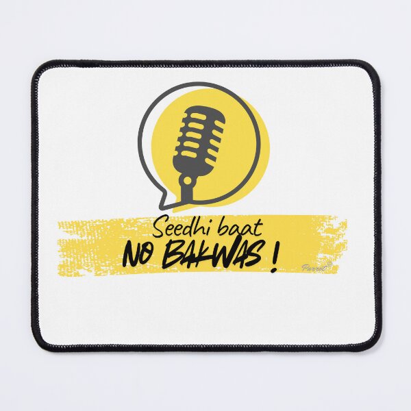 Item preview, Seedhi baat -no bakwas - hindi quote (Indian) designed and sold by ParrotCreatives.