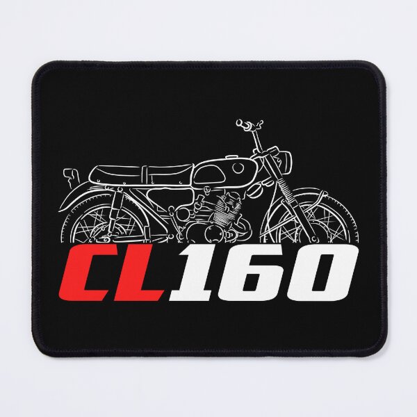 Item preview, Honda CL160 1966-1968 for bikers, Motorcycle designed and sold by ThrottleArts.
