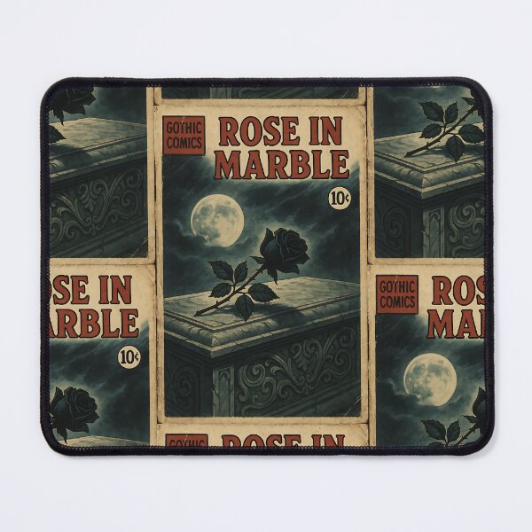 Item preview, Romantic Goth: Rose in Marble designed and sold by bapupa.