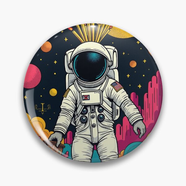 Item preview, Cosmic Candle Astronaut designed and sold by PictorialWhimsy.