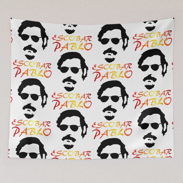 Item preview, Pablo Escobar illustration designed and sold by ZooStateofMind.