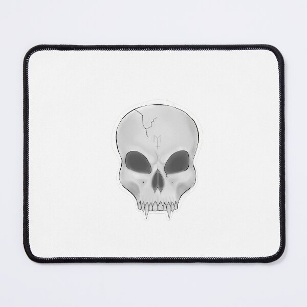 Item preview, Black And White Vampire Skull designed and sold by ValinesAllison.