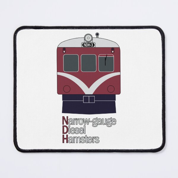 Item preview, CR Gloucester Railcar NDH3 – Narrow-gauge Diesel Hamsters designed and sold by Main Train Brain.
