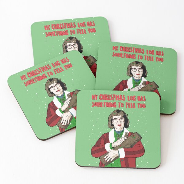 Item preview, My Christmas Log Has Something To Tell You... - The Log Lady - Twin Peaks  designed and sold by PopShopDesignFR.