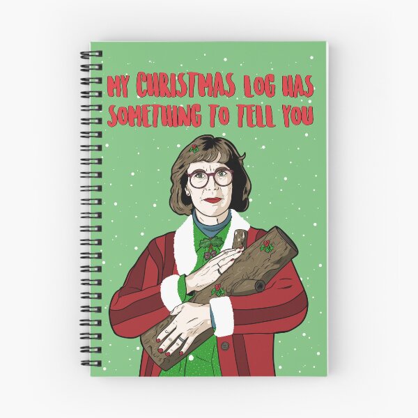 Item preview, My Christmas Log Has Something To Tell You... - The Log Lady - Twin Peaks  designed and sold by PopShopDesignFR.
