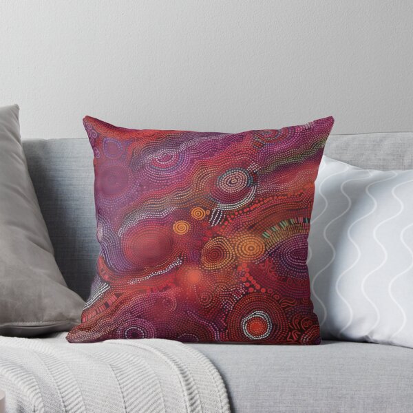 Item preview, Aboriginal Inspired Dot Art - Circles Of Lava designed and sold by GrinGalore.