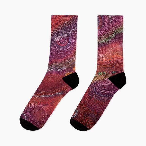 Item preview, Aboriginal Inspired Dot Art - Circles Of Lava designed and sold by GrinGalore.