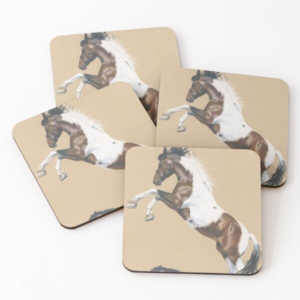 Item preview, Paint Horse Rearing designed and sold by whatmollymade.